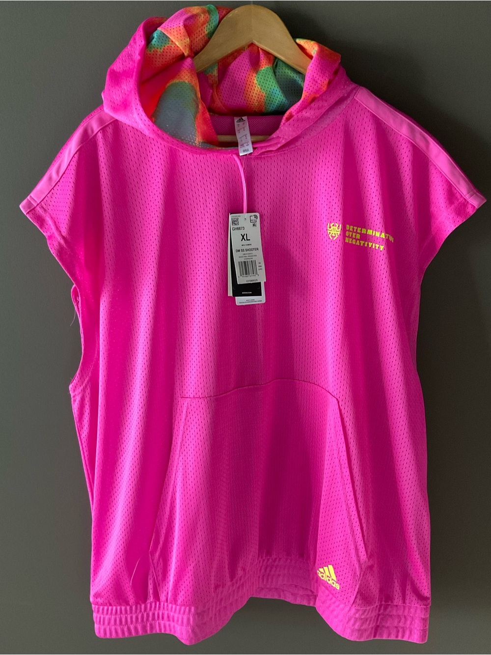 NWT Adidas Men's Donovan Mitchell Shooter Hooded Sweatshirt